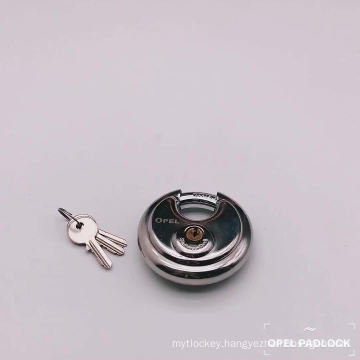 70mm 201/304 Stainless Steel Round Disc Lock